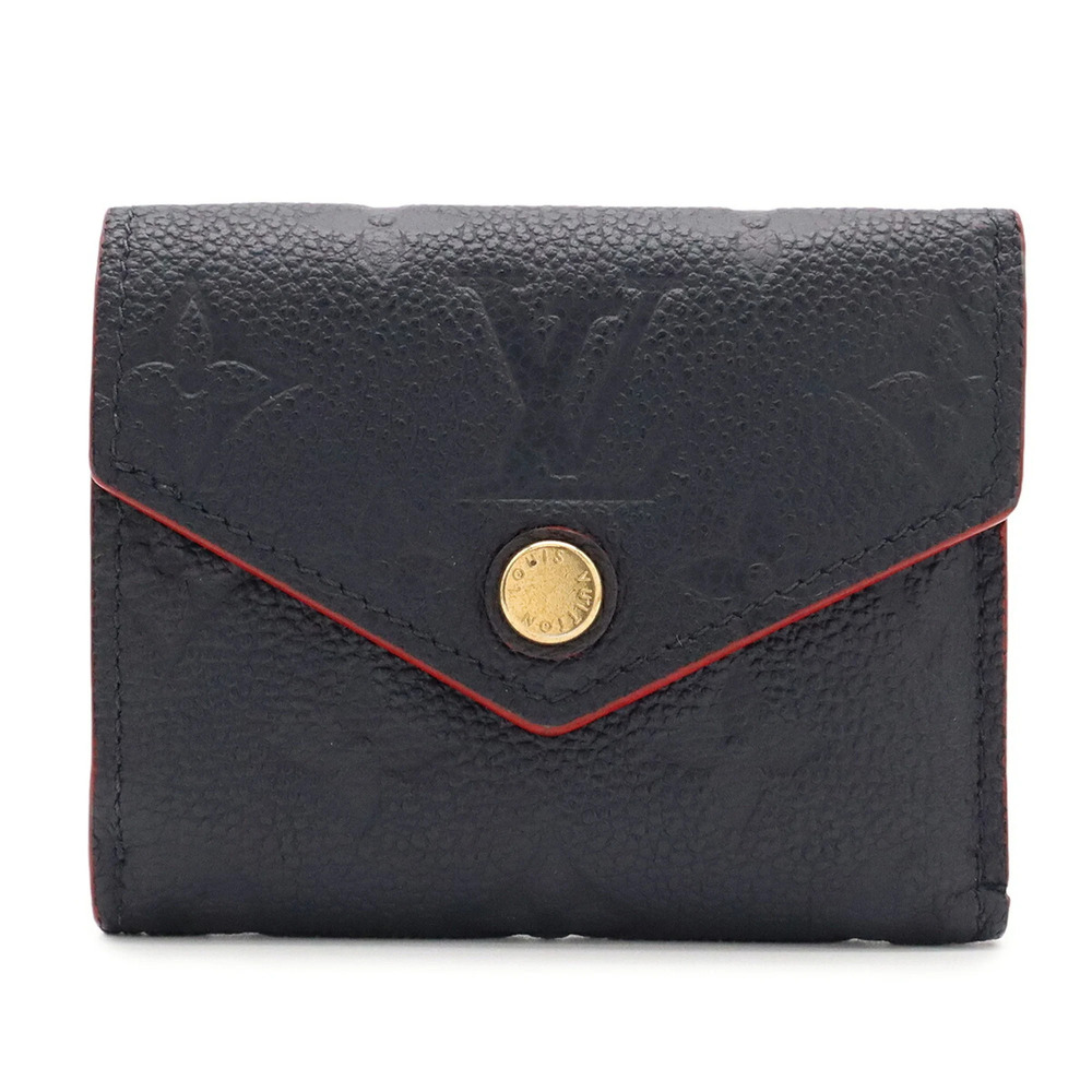 LOUIS VUITTON Louis Vuitton Monogram Empreinte Portefeuille Zoé Tri-fold Wall...